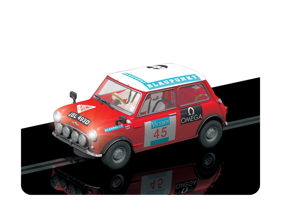 Scalextric Morris Mini Cooper S Mk1 1275 1000 Lakes Rally Winner 1966