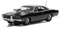 Scalextric Dodge Charger (gloss black) with blower - C3936